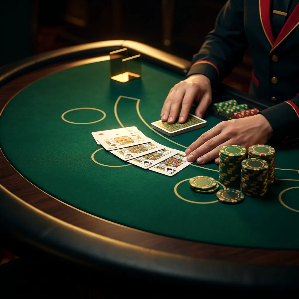 Table artwork for each live dealer card, matching the tables list order