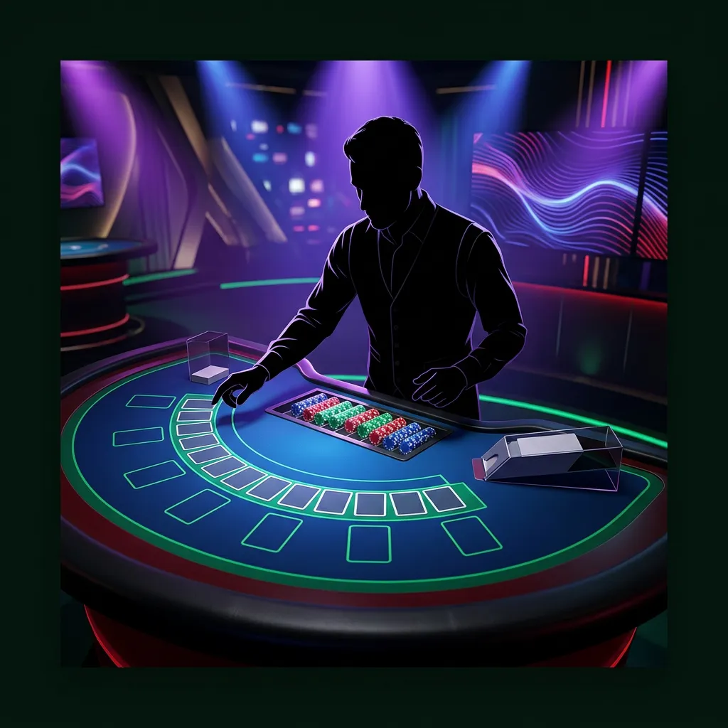 Table artwork for each live dealer card, matching the tables list order